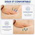 Zoom sur la texture douce et moelleuse du canapé pour chat beige en bouclette avec soutien confortable et toucher ultra doux.
