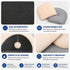 Détails du cocon pour chat avec base antidérapante, coussin double face réversible, pompon de jeu suspendu et tissu doux confortable.
